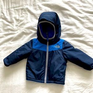Infant North Face Reversible Puffer Jacket